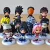 Lowered 6pcs/lot 7cm Japan Jump Comics Naruto Action Figures Kakashi Sakura Sasuke Itachi Obito Gaara PVC Toys Model Figurine 32766592128