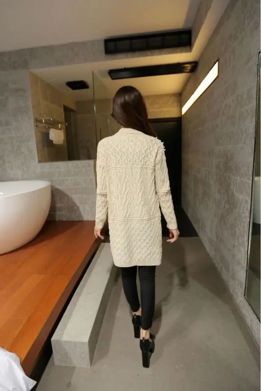 7 long cardigan