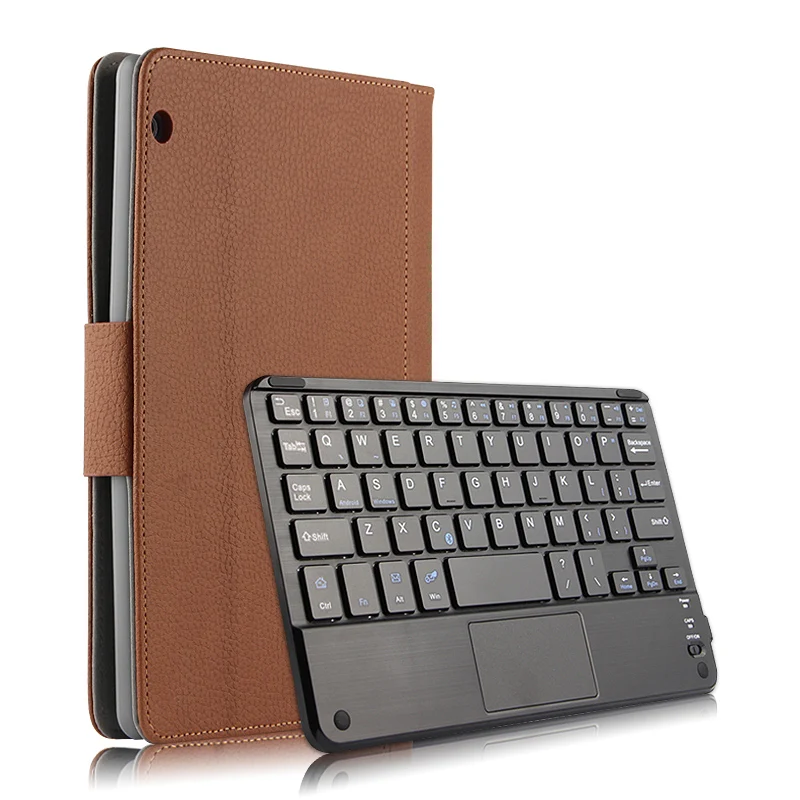 Wireless Bluetooth Keyboard +PU Leather Cover Protective Smart Case For Huawei MediaPad T3 10 AGS-L09/L03 9.6 inch Tablet + Gift