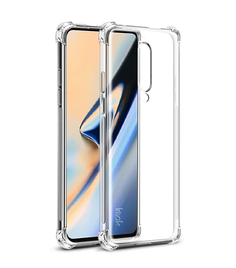 Для Oneplus 7 Pro Чехол IMAK облегающий чехол с защитой от падения защита, подушка безопасности Чехол из мягкого ТПУ для Oneplus 7 Pro