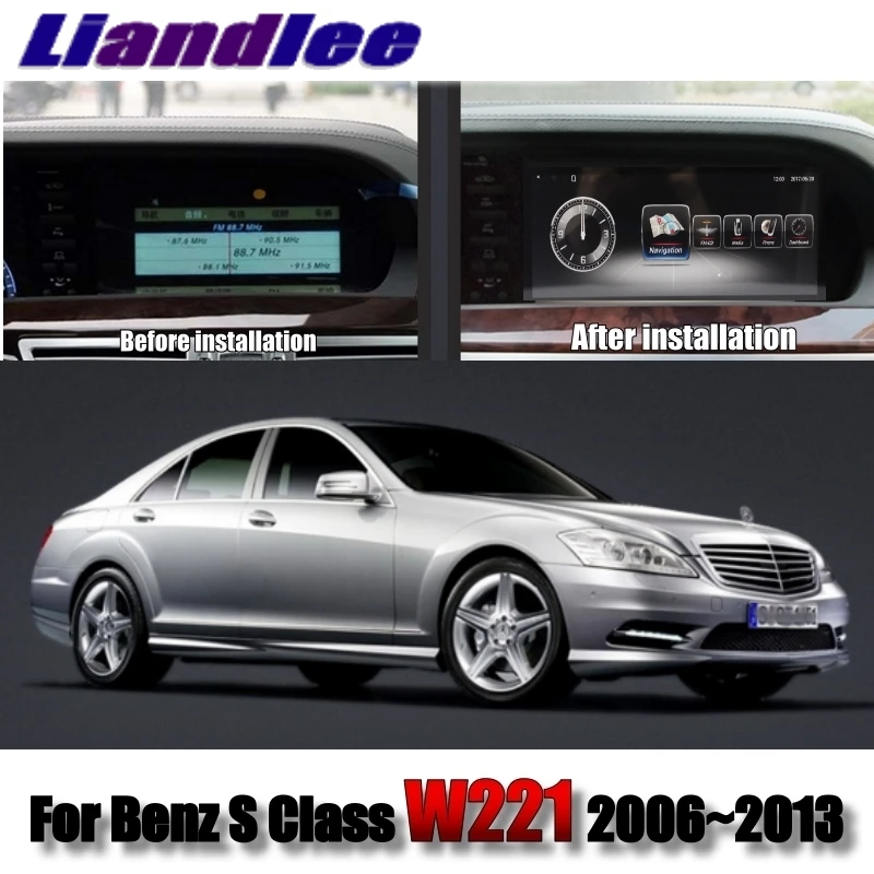 Автомобильный мультимедийный плеер NAVI для Mercedes Benz S W221 2006 2007 2008 2009 2010 2011 2012 2013 NTG CarPlay радио gps навигация