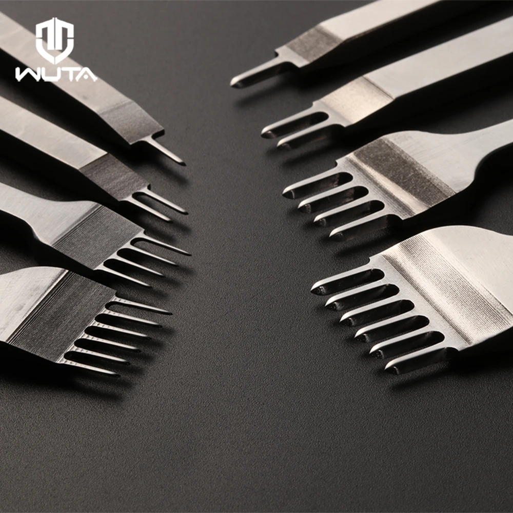 Wuta Leather Hole Punch Stitching Chisel Tools Pricking Iron Diamond