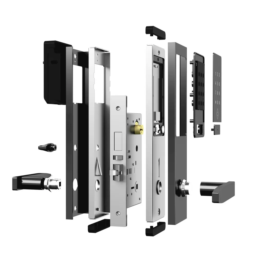PINEWORLD Security Electronic Door Lock APP WIFI Smart Touch Screen LockDigital Code Keypad Deadbolt For Home Hotel Apartment