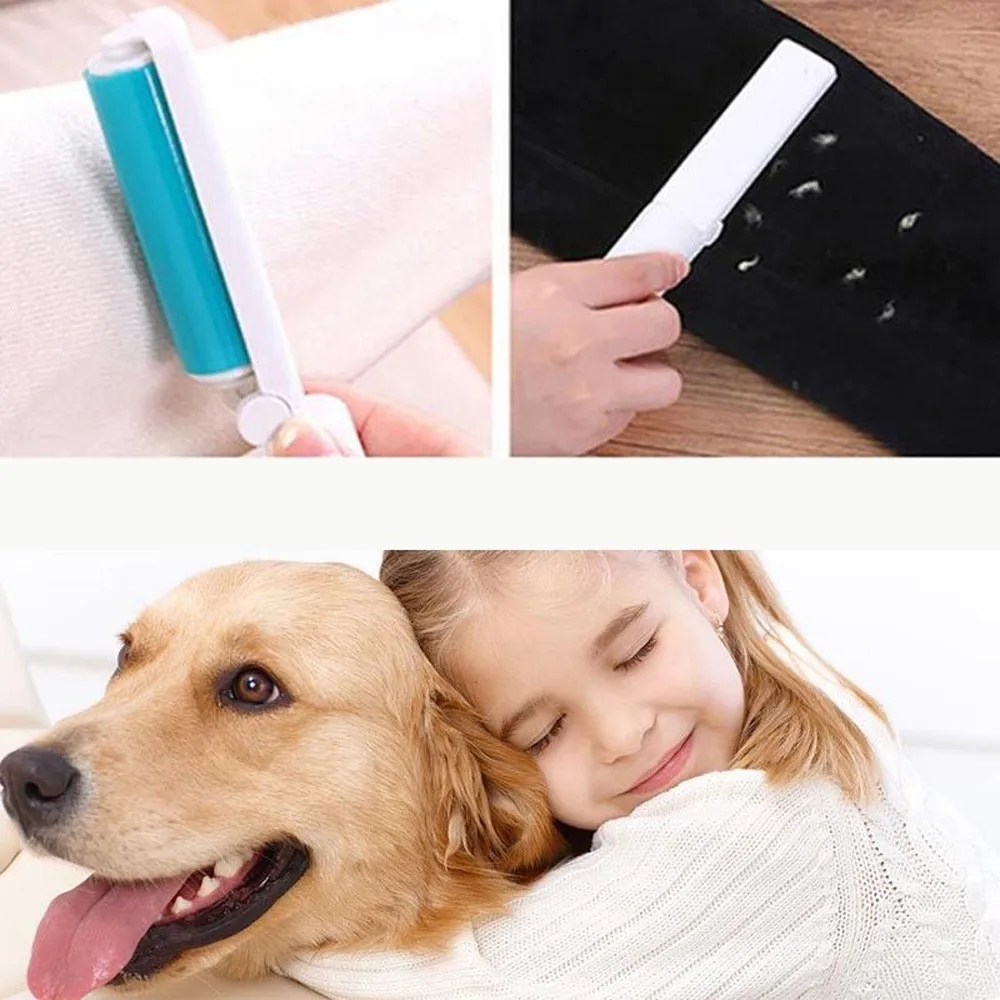 2018 NEW Professional Pet Fur Lint Roller Remover Wizard Pet Hair Cleaner W0704in Dog Combs