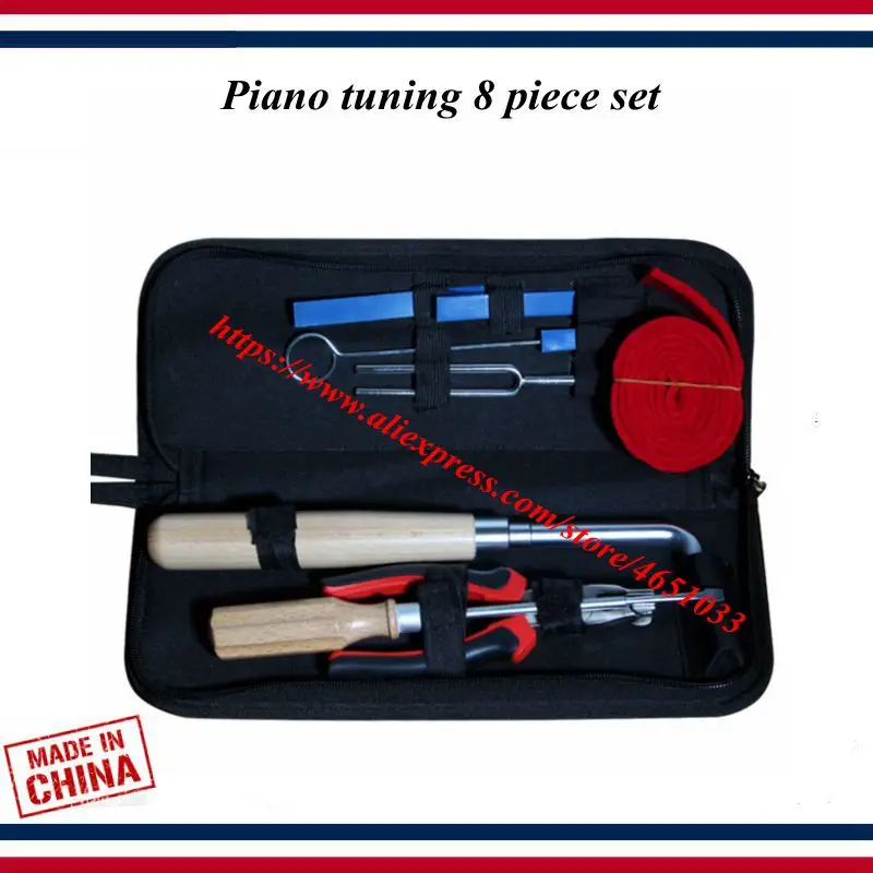 

Piano tuning tools accessories - Piano maintenance tools (7 tools +1 bag) - Piano parts