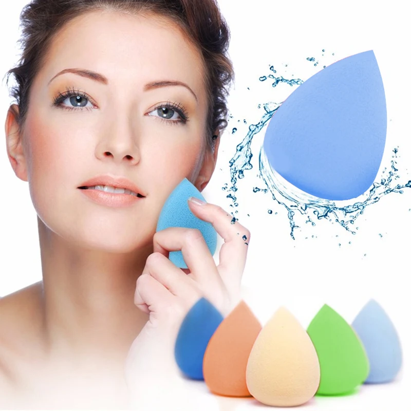 

1 pcs Water Drop Makeup Sponge Foundation Blending Puff Flawless Powder Smooth Cosmetic Beauty P0133