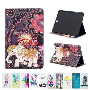 

3D Fashion Printing TPU Leather Case For Samsung Galaxy Tab A 9.7 SM-T550 SM-T551 SM-T555 T550 Smart Cover tablet case+gifts