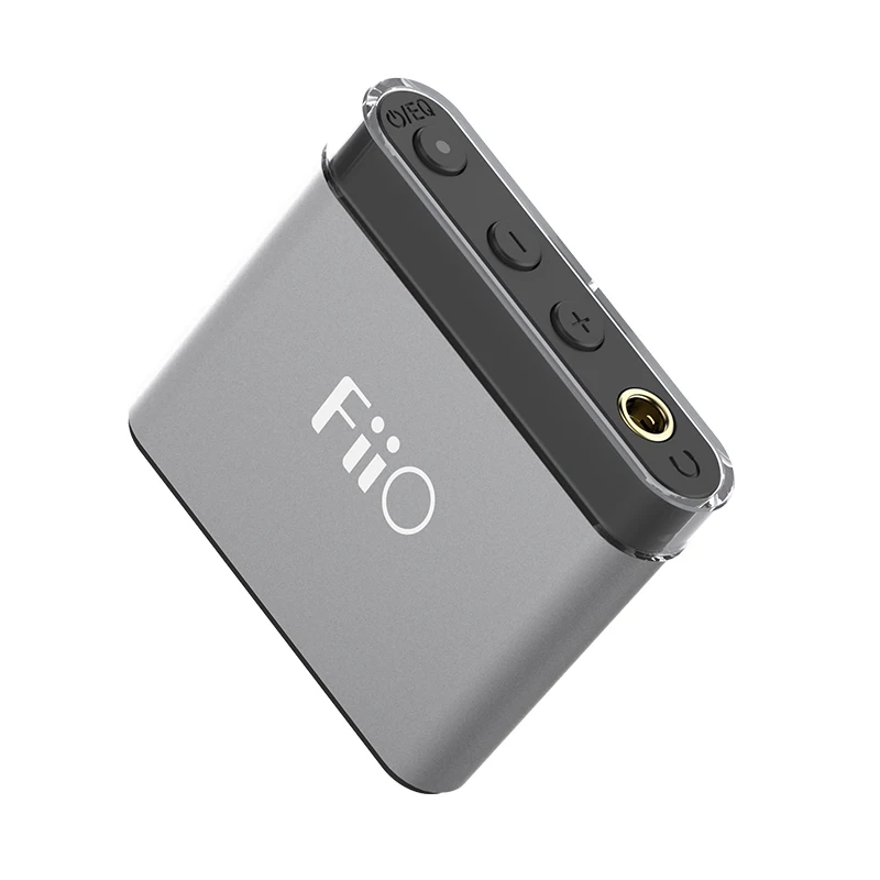 Fiio A1 Headphone Amplifier AMP Classic Tiny size Metal shell Plug and Play 4 EQ Modes Hardware bass boost setting