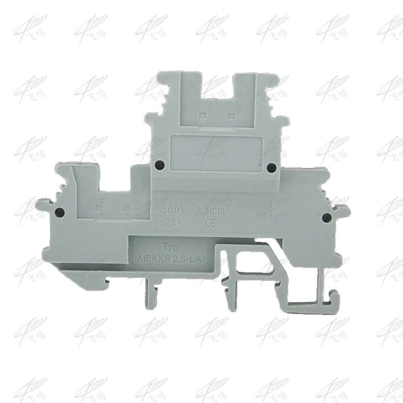 Double terminal MBKKB2.5 MBKKB-2.5 voltage Wire Cable Terminal 10pcs 2.5 square double connection line copper wire connectors