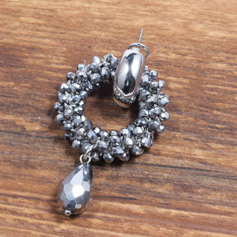6 earrings Sliver