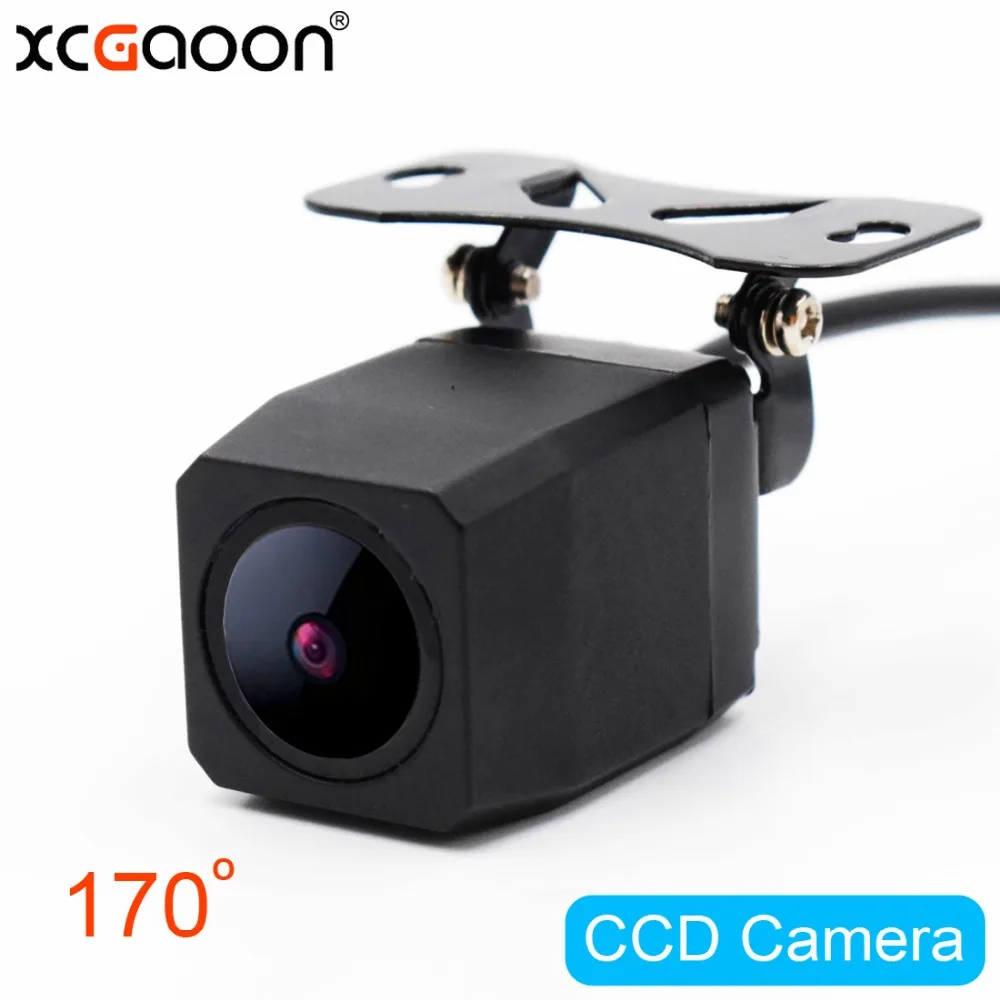 XCGaoon Metal CCD HD Car Rear View Camera Night Version Waterproof Wide Angle Backup Camera Parking Reversing Assistance