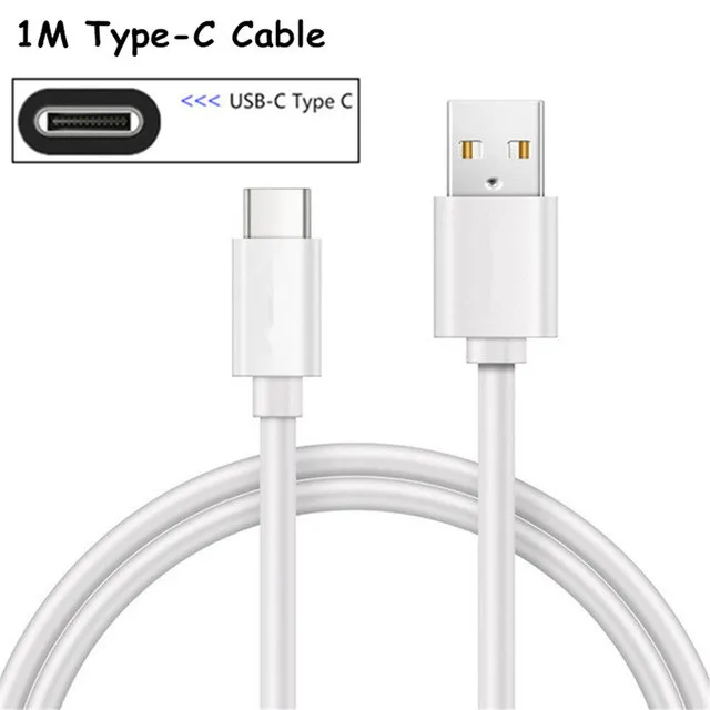 USB кабель Type C 1 м для Samsung Galaxy S10 S9 A8 2018 Leagoo S8 Pro HTC U11 U12 Plus 10 evo honor 8 9 дорожный настенный