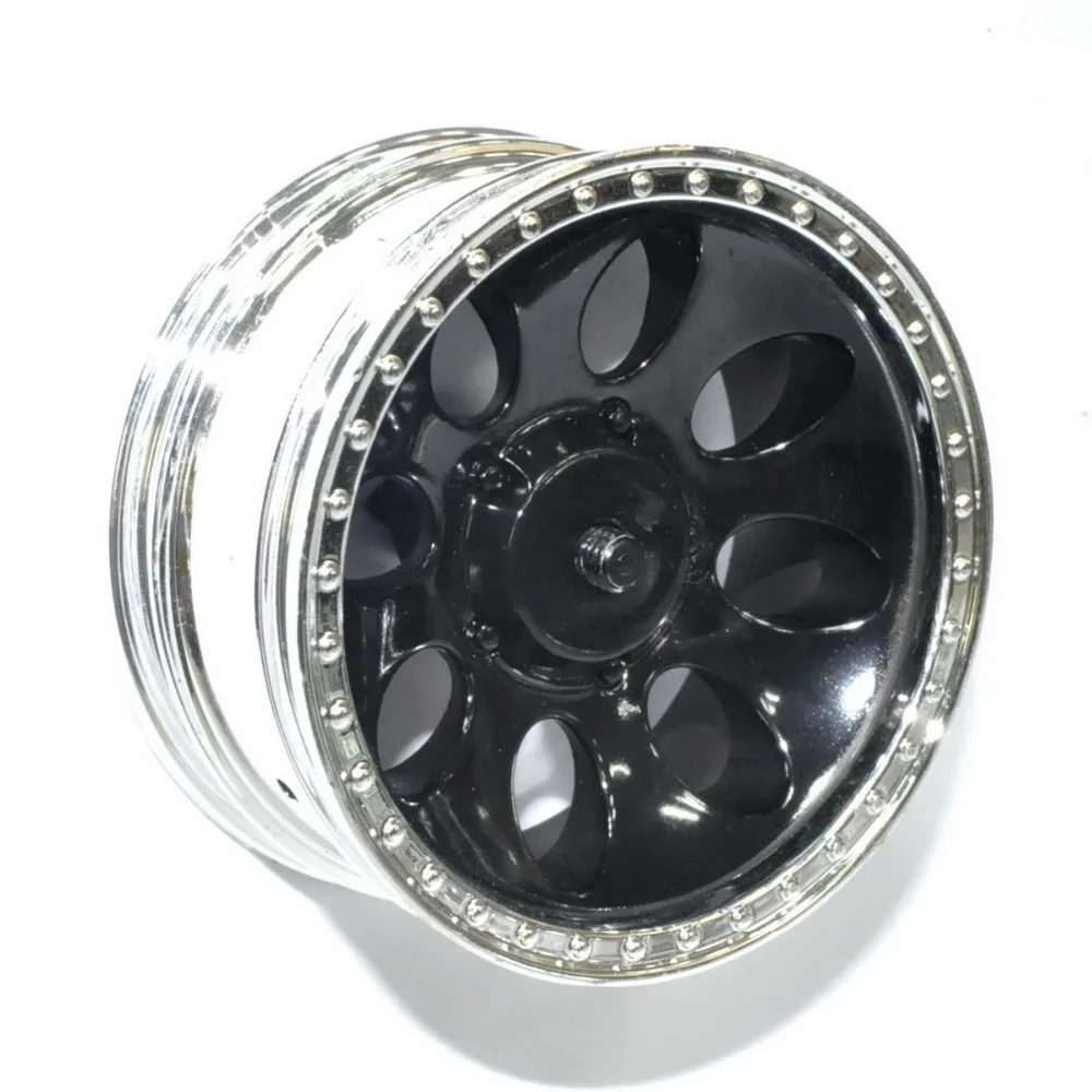 8 holes chrome black