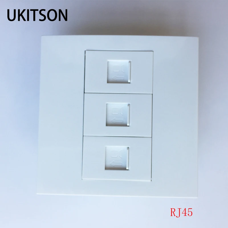 86 Style 3 x RJ45 Socket pic 5