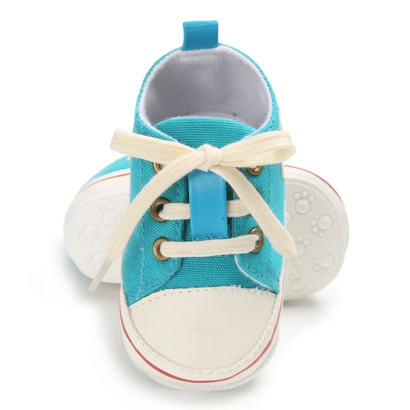 Breathable Canvas Baby Shoes 0-18 months Boys Shoes 8 Color Comfortable Girls Baby Sneakers Kids Rubber Sole Toddler Shoes