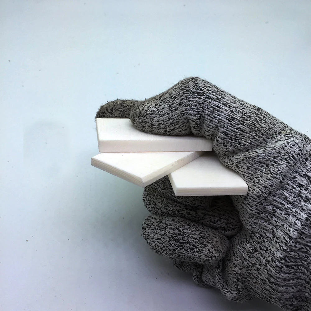 

More size 10 pieces EDC DIY handworking Buffalo bone sheet Small piece of bovine bone Knife handle