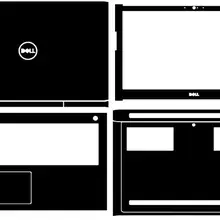 Специальные виниловые наклейки для ноутбука из углеродного волокна для DELL INSPIRON 7577 i7577 15,6"