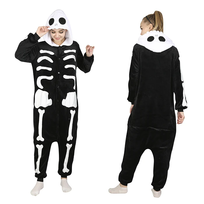 skull sleepwear