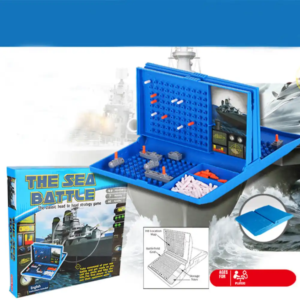 Wowow Toys Naval Strike Board Game Fun For All Kids Boys and Girls