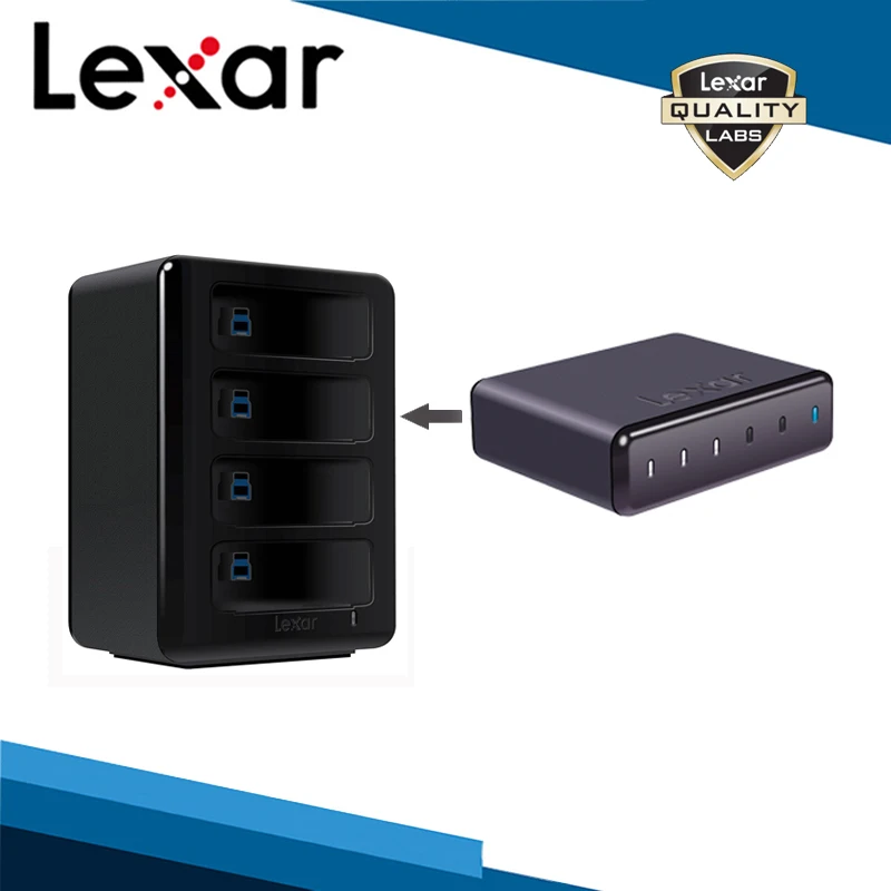 Lexar черный Мини Портативный кард-ридер 512 ГБ 256 ГБ USB светодиодный кард-ридер высокая скорость для профессионального рабочего процесса