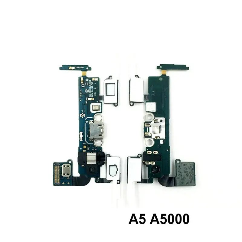 Микрофонный модуль+ USB плата с зарядным портом, гибкий кабель, соединительные детали для samsung A5 A500F A500M/A5000/A5 A510F - Цвет: A5 A5000