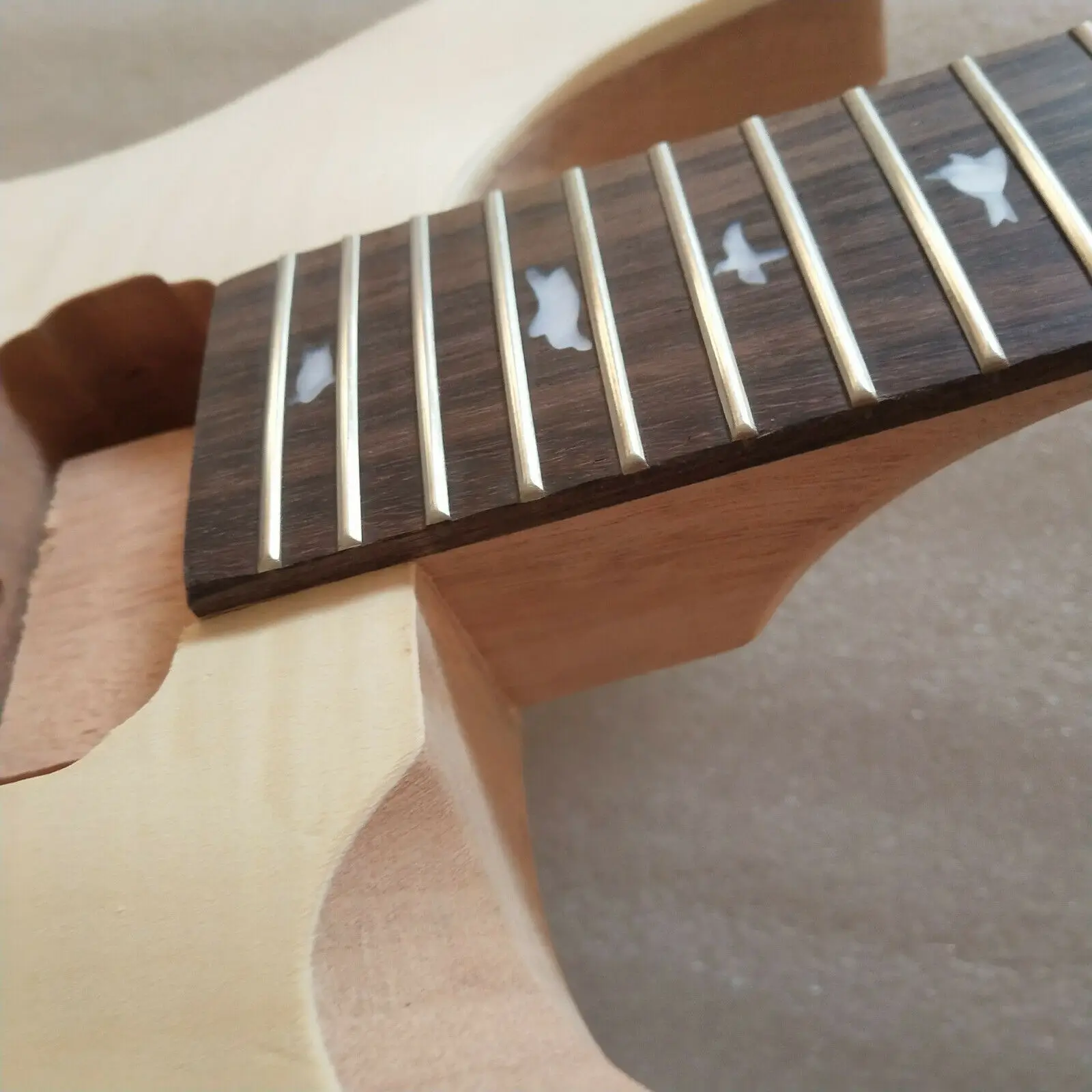 Цзи Инь 1 комплект «сделай сам» незавершенный гриф и тело гитары для PRS Стиль Гитарный комплект