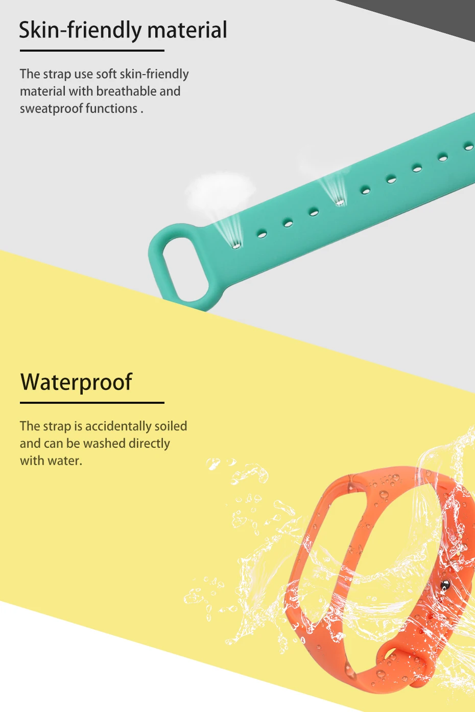 2018 Newest Wrist Strap For Xiaomi Mi Band 3 Smart Band Colorful Silicone Smart Wristband Bracelet For Xiaomi Mi Band 3 Strap   (2)