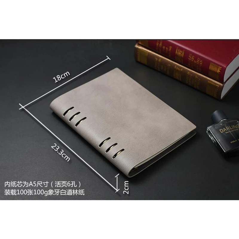 Vintage Logo Name Custom A5 Notebook Diary Loose leaf Mini A6 Writing Pads Business Office Spiral Binder Gift Travelers Supplies Vintage Logo Name Custom A5 Notebook Diary Loose leaf Mini A6 Writing Pads Business Office Spiral Binder Gift Travelers Supplies