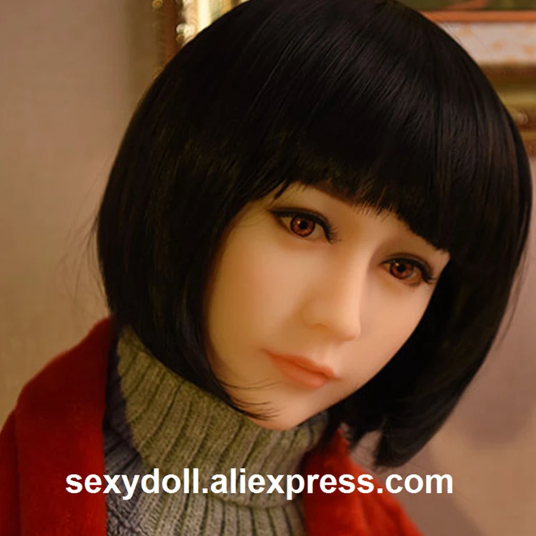 Full silicone TPE oral sex doll Head (2)