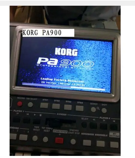 

KORG PA-900 PA900 Keyboard high quality 7" LCD DISPLAY PANEL LCD screen Test everything properly transmit Free shipping
