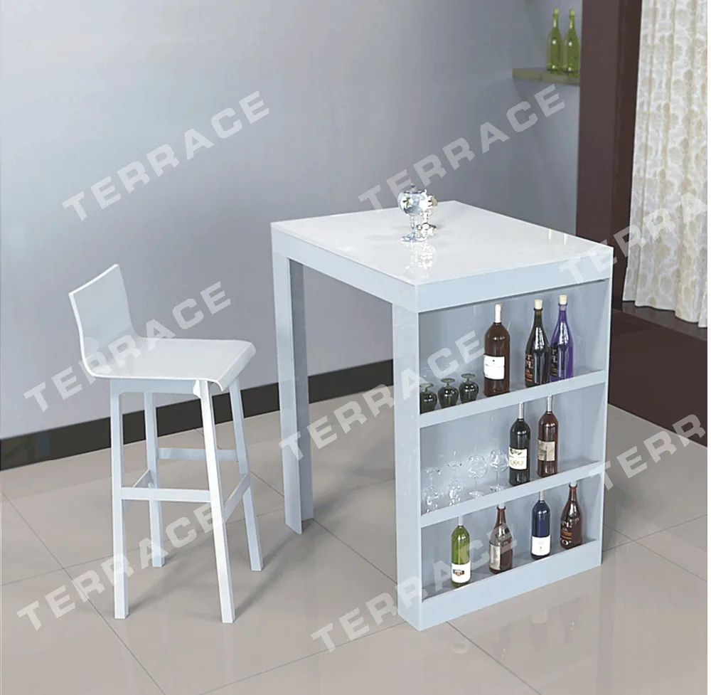 Acrylic Pub Mini Bar Table With Storage Wine Bottle Rack Perfect For Acrylic Pub Mini Bar Table With Storage Wine Bottle Rack Perfect For Small Living Room In Dining Tables From Furniture On Aliexpress Alibaba Group