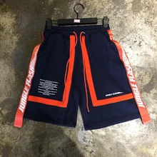 Xieruis брендовые дизайнерские мужские с буквенным принтом Мужские шорты Летний стиль хип-хоп мужские хлопковые шорты с лентой