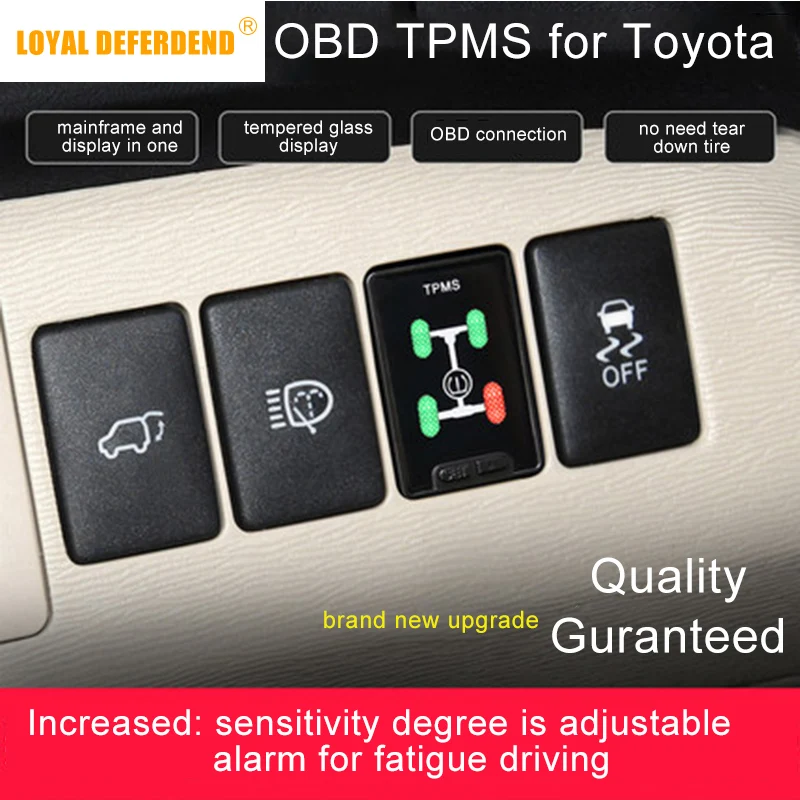 Obd Tpms Tire Pressure Monitoring System For Toyota Chr