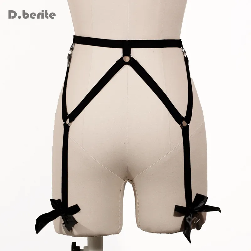 Sexy Hohe Qualität Dessous frauen Mode Punk Strumpf Gürtel Körper Käfig Baum Oberschenkel Strumpfband Frauen Fetisch Unterwäsche GPD
