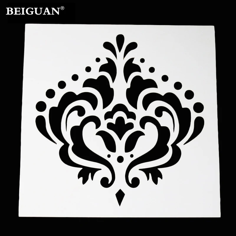 buy cake biscuit stencil bakery tool fondant mold crown king princess queen Bakeware Baking Fondant Cake Stencil Template Mold