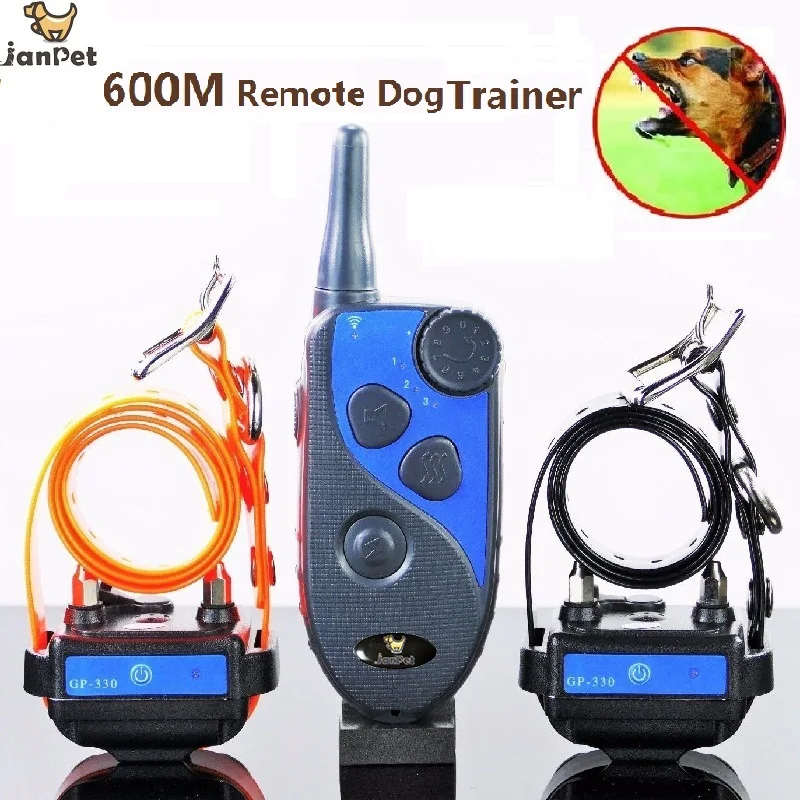 JANPET600YardsRemoteDogTrainingShockCollarRechargeable