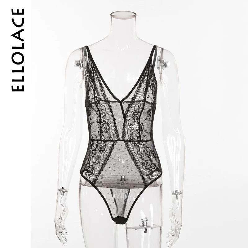 Ellolace شبكة خليط النساء ارتداءها الجوف خارج V الرقبة Bodycon عارية الذراعين الصلبة الأسود مثير بذلة جديد حزام وزرة داخلية Ellolace شبكة خليط النساء ارتداءها الجوف خارج V الرقبة Bodycon عارية الذراعين الصلبة الأسود مثير بذلة جديد حزام وزرة داخلية