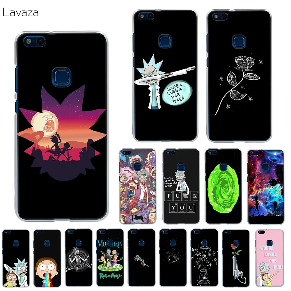 

Lavaza Rick and Morty Case for huawei Mate Honor Nova 8c y9 10 20 8x 3 3i note smat Lite Pro 2018 2019