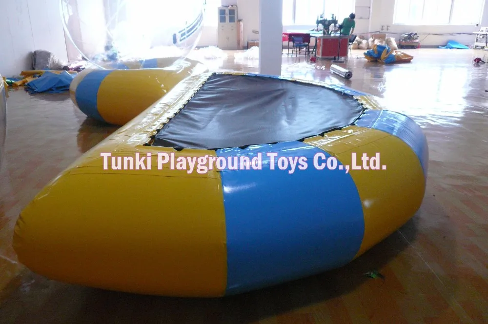 

3 meters diameter half round water bouncer with bouncy web