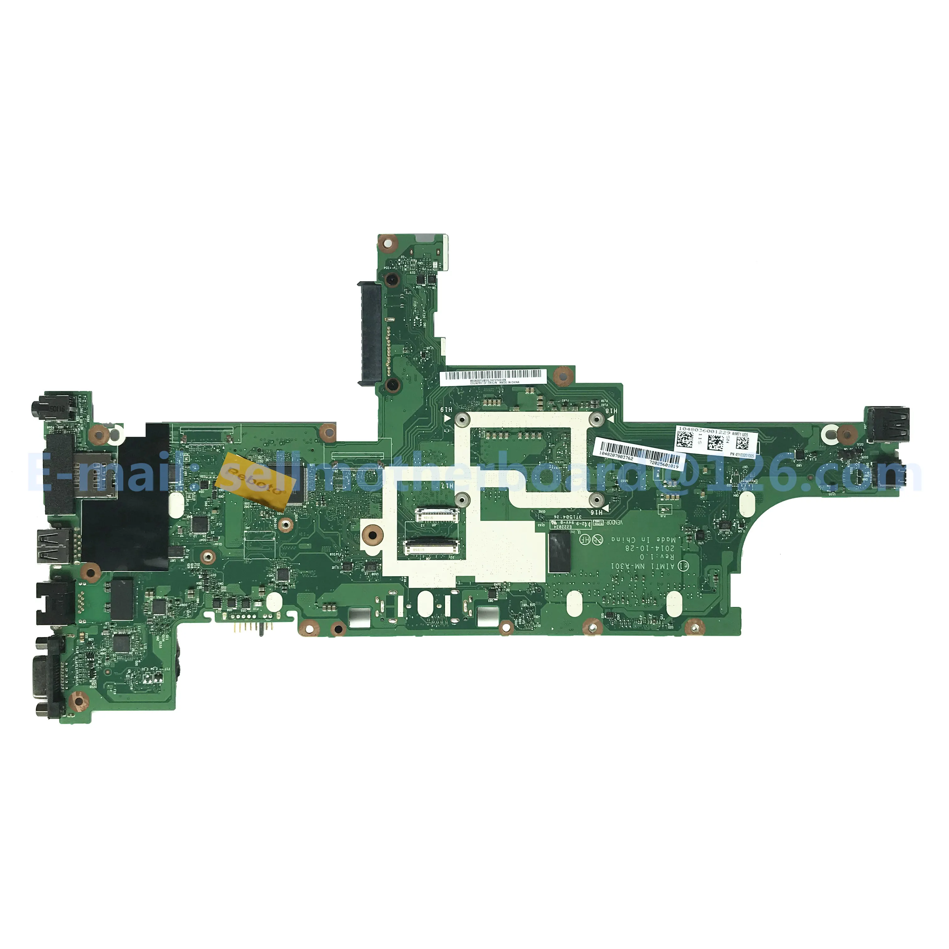 Для lenovo ThinkPad T450S материнская плата для ноутбуков FRU: 00HT736 AIMT1 NM-A301 с i5-5200U Процессор 4 Гб Оперативная память мб тестирование Быстрая