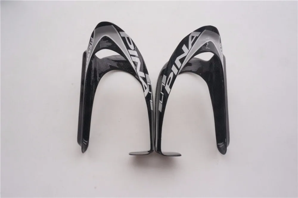 

New ELITE full carbon fiber bike parts bottle cages silver