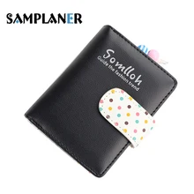 Cute Polka Dots Small font b Wallets b font for Girls Candy Color Short Purse Female