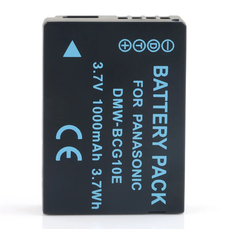 Lanfulang ДМВ BCG10PP Батарея-1000 мА-ч для цифрового фотоаппарата Panasonic Lumix DMC-ZS7 DMC-TZ30 DMC-ZR1 DMC-ZS9 DMC-ZS15 ДМВ BCG10