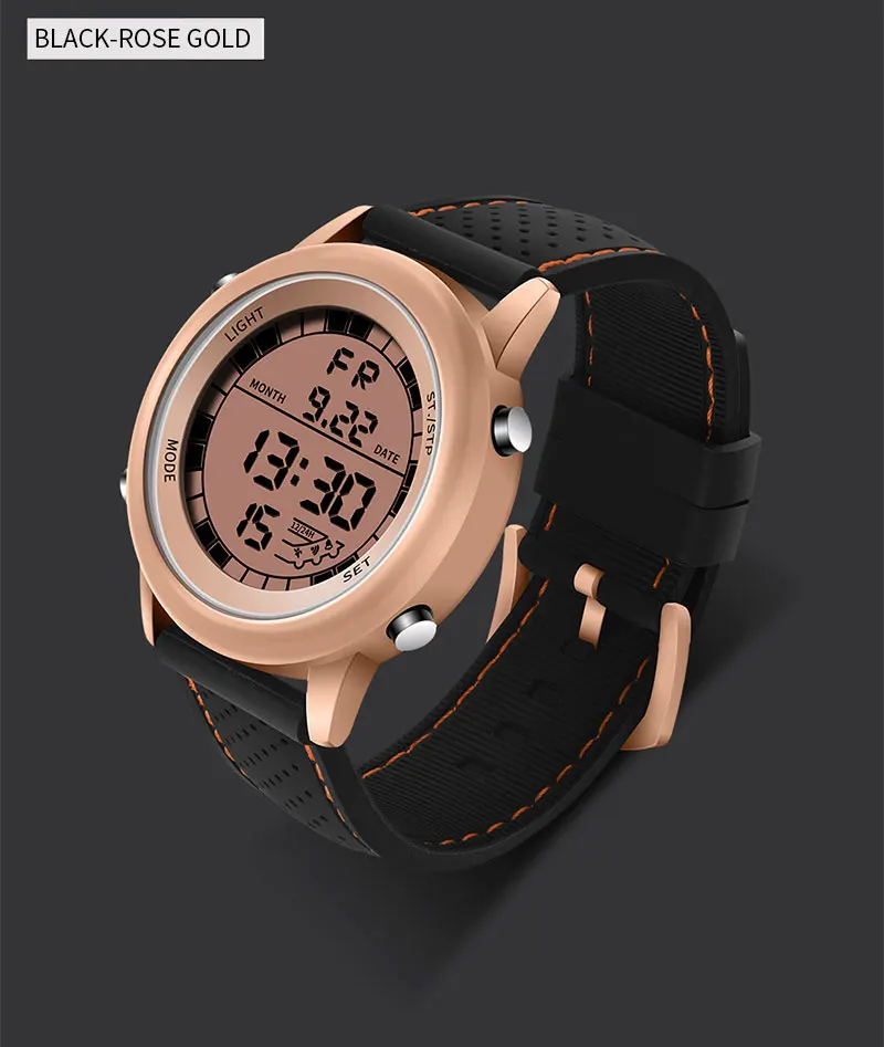 SANDA классические мужские часы s водонепроницаемые часы с обратным отсчетом Мужские Цифровые спортивные часы с хронографом Relogio Masculino