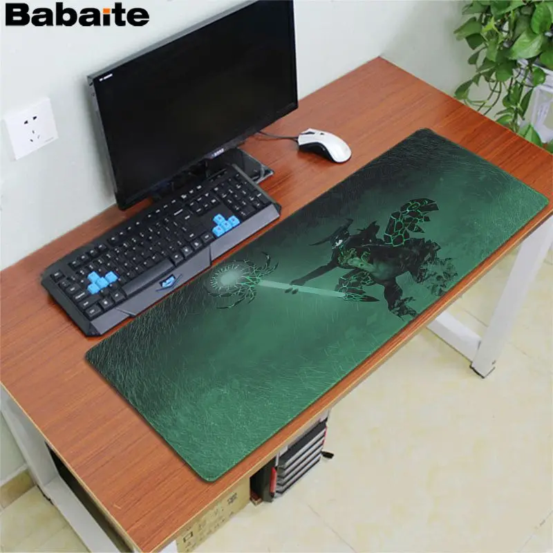 Babaite веселый DOTA 2 Outworld Devourer резиновый ПК компьютерный игровой резиновый коврик для компьютерной мыши PC компьютерный игровой коврик для мыши - Цвет: Lock Edge 30x80cm
