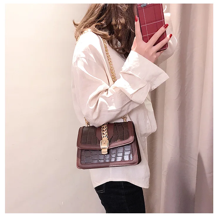 Betterance бренд Crossbody сумки камень плед Для женщин дизайнер сумка Сумки высокое качество цепи дамы сумка