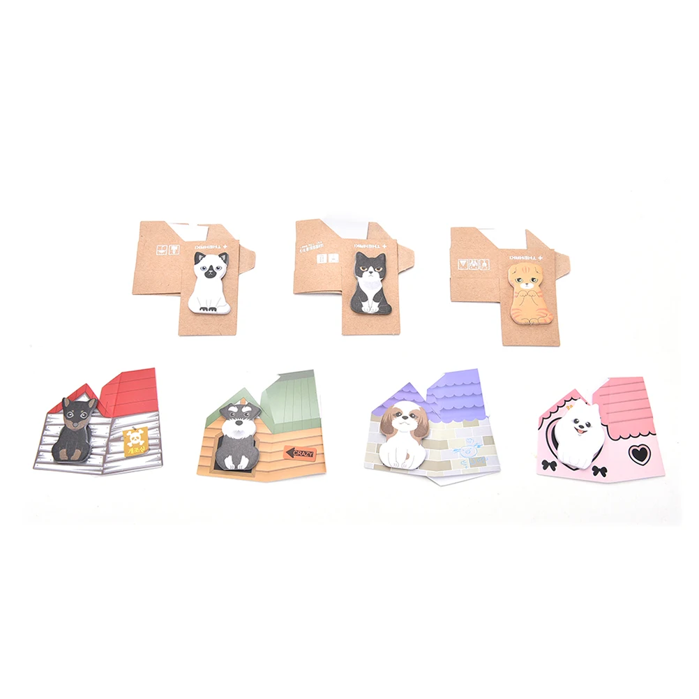 Милая Корейская канцелярская бумага для заметок на клейкой основе Дневник