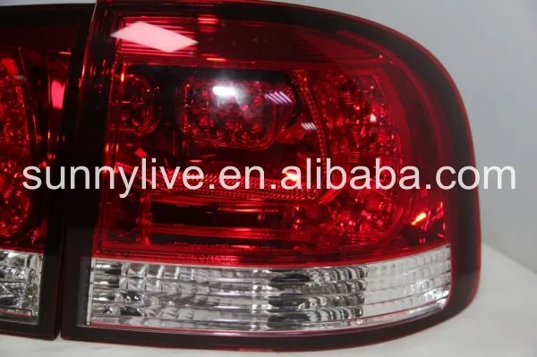 Для VW Touareg светодиодный задний светильник 2003-2009 красный белый SN