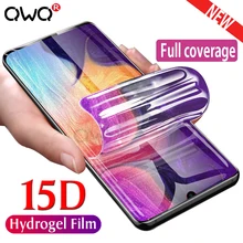 15D гидрогель пленка для Samsung Galaxy A50 A20 A30 A70 A10 Защитная пленка для Samsung A5 A6 A7 A8 M10 M20 M20 не стекло
