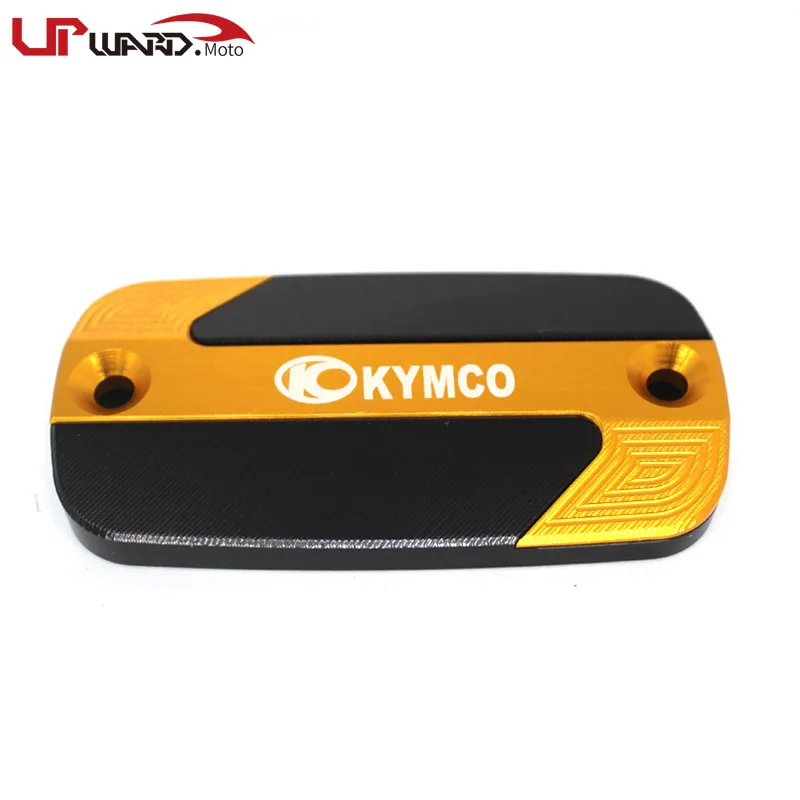 Для KYMCO K-XCT125 300 CenterDT125 200 XCITING 250 300 350 400 S500 мотоциклетные передний тормоз сцепления цилиндр жидкость Крышка Резервуара - Цвет: 1 pcs of Gold